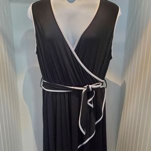 Faux Wrap Calvin Klein Dress